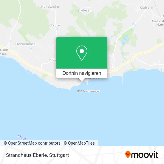 Strandhaus Eberle Karte
