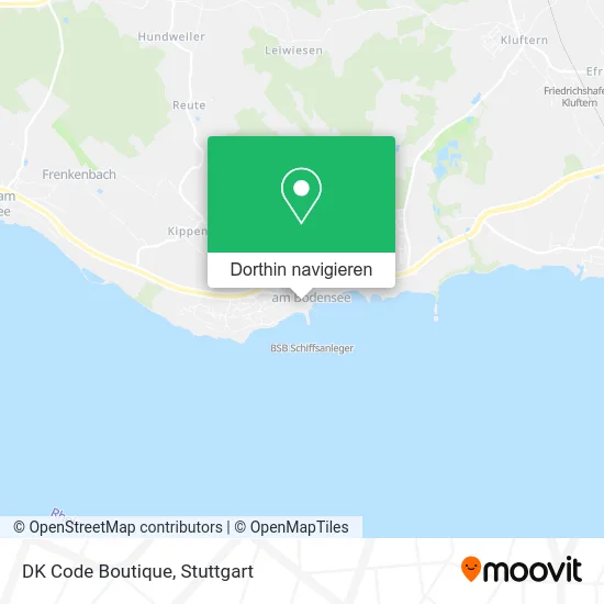 DK Code Boutique Karte