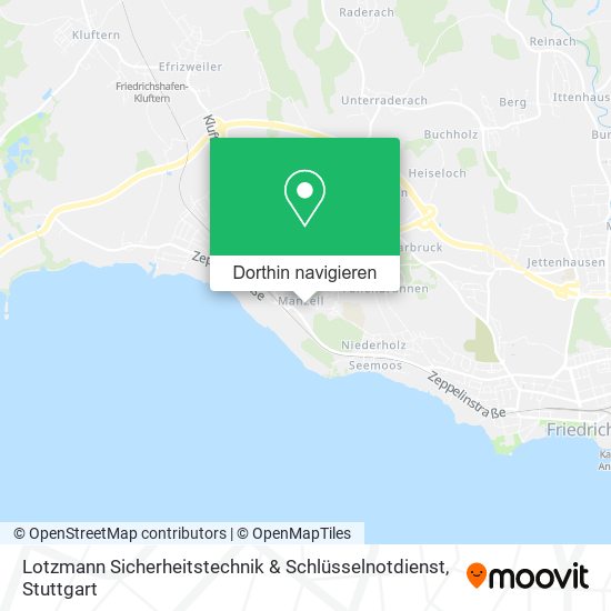Lotzmann Sicherheitstechnik & Schlüsselnotdienst Karte