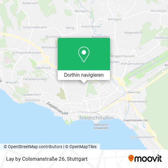 Lay by Colsmanstraße 26 Karte