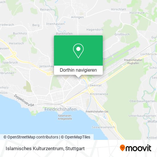 Islamisches Kulturzentrum Karte