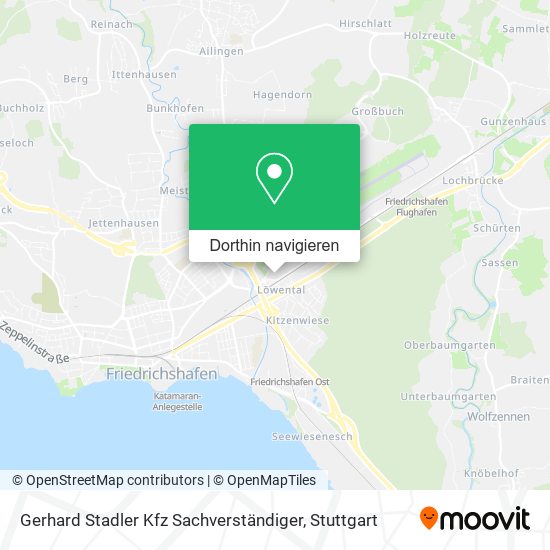Gerhard Stadler Kfz Sachverständiger Karte