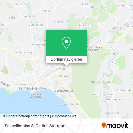Schnellimbiss S. Öztürk Karte