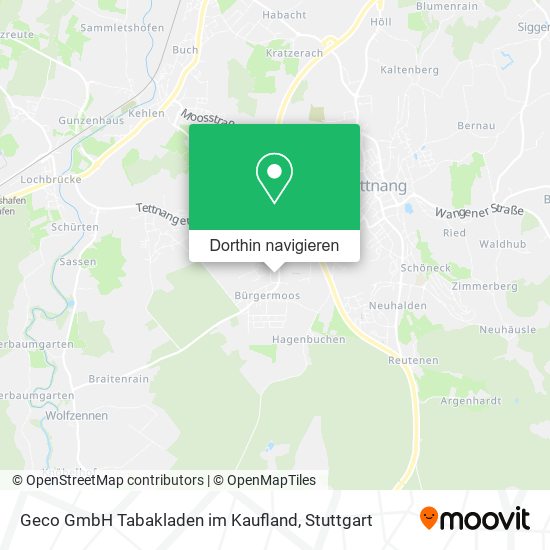 Geco GmbH Tabakladen im Kaufland Karte