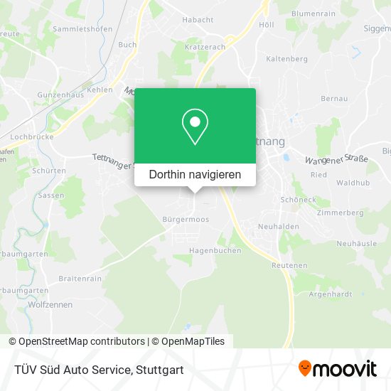 TÜV Süd Auto Service Karte