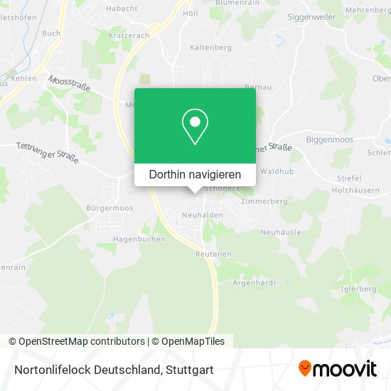 Nortonlifelock Deutschland Karte