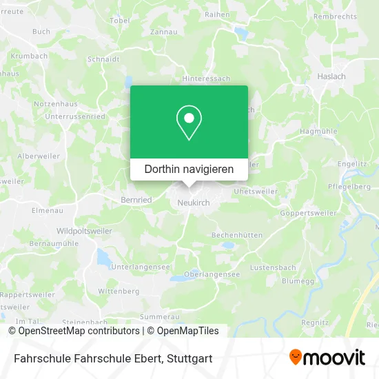 Fahrschule Fahrschule Ebert Karte