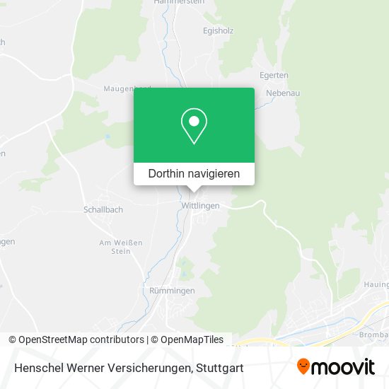 Henschel Werner Versicherungen Karte
