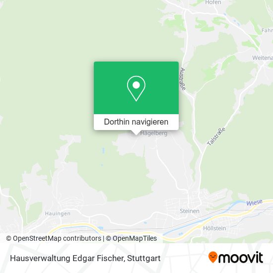 Hausverwaltung Edgar Fischer Karte