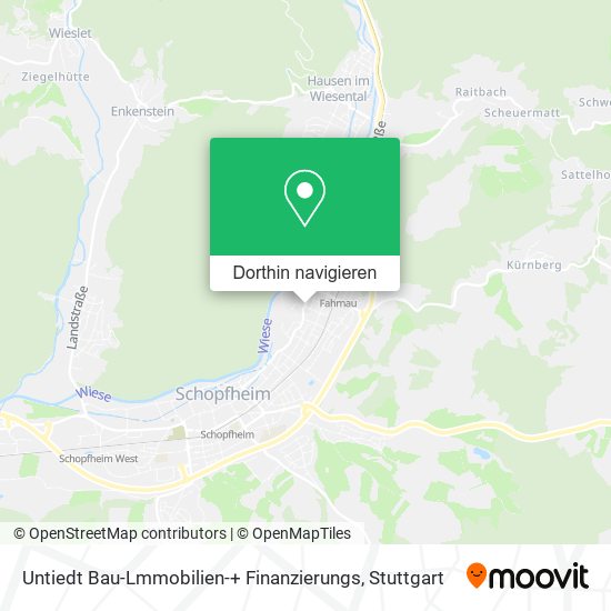 Untiedt Bau-Lmmobilien-+ Finanzierungs Karte