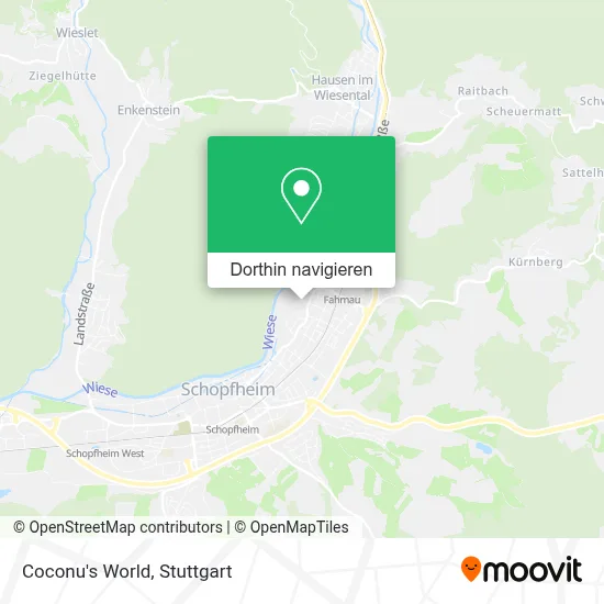 Coconu's World Karte