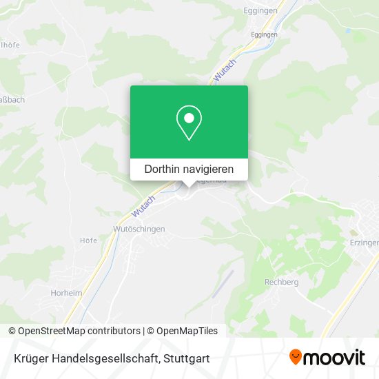 Krüger Handelsgesellschaft Karte