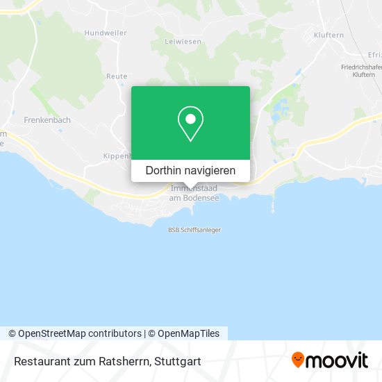 Restaurant zum Ratsherrn Karte
