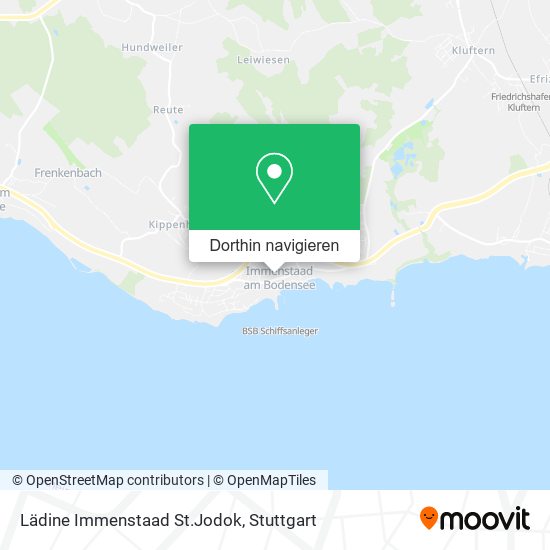 Lädine Immenstaad St.Jodok Karte