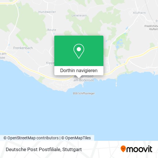 Deutsche Post Postfiliale Karte