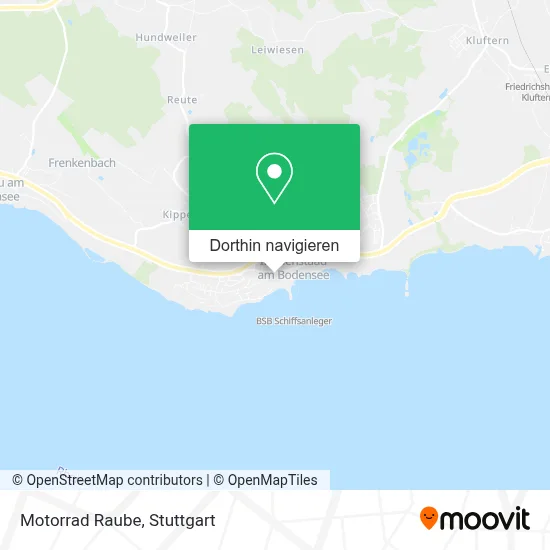 Motorrad Raube Karte