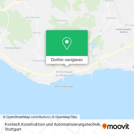 Kontech Konstruktion und Automatisierungstechnik Karte