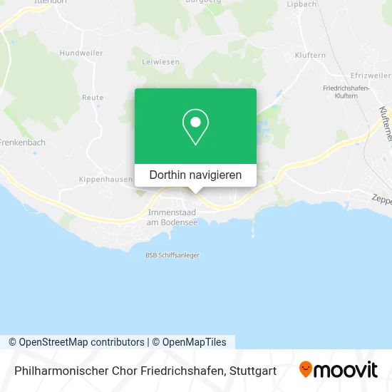 Philharmonischer Chor Friedrichshafen Karte