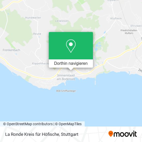 La Ronde Kreis für Höfische Karte