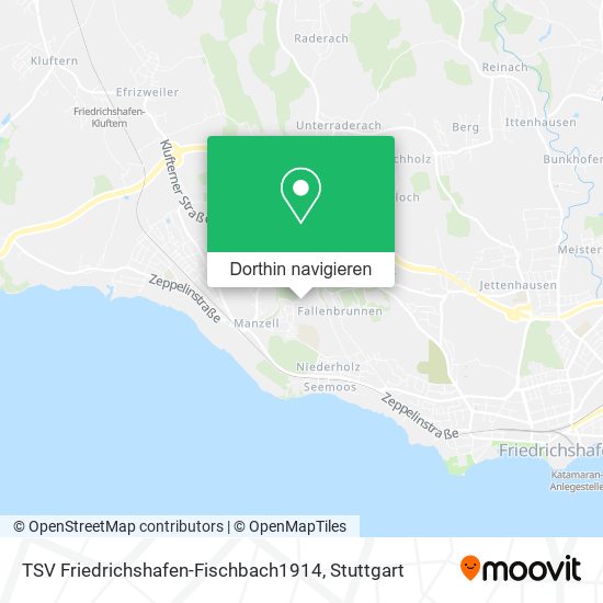TSV Friedrichshafen-Fischbach1914 Karte