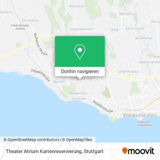 Theater Atrium Kartenreservierung Karte