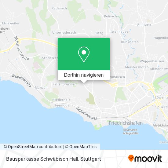 Bausparkasse Schwäbisch Hall Karte