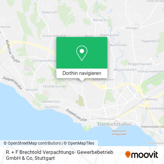 R. + F Brechtold Verpachtungs- Gewerbebetrieb GmbH & Co Karte