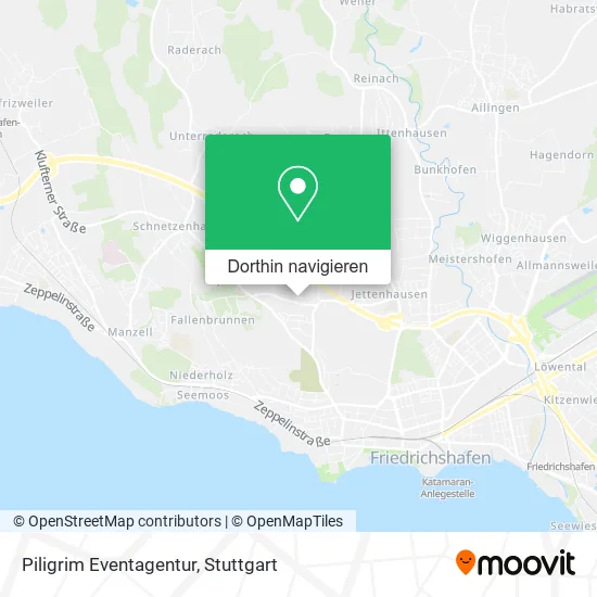 Piligrim Eventagentur Karte