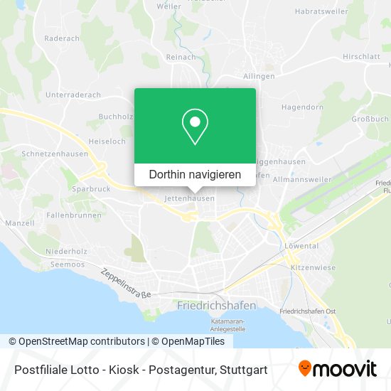 Postfiliale Lotto - Kiosk - Postagentur Karte