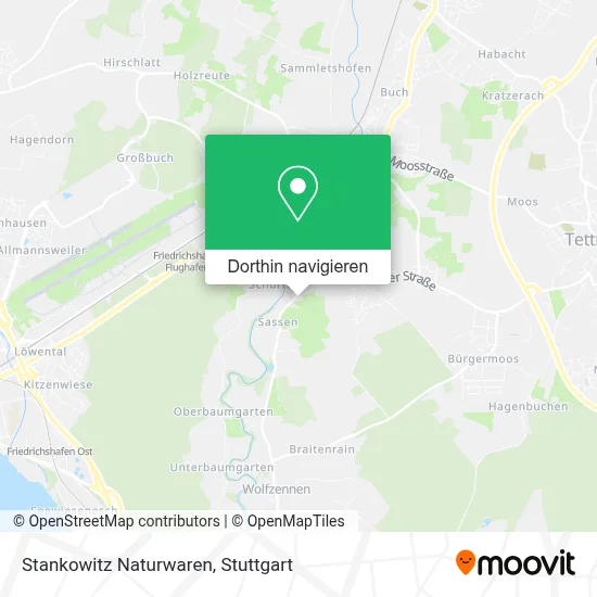 Stankowitz Naturwaren Karte