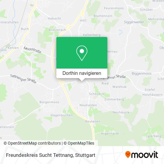 Freundeskreis Sucht Tettnang Karte