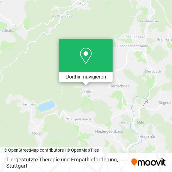 Tiergestützte Therapie und Empathieförderung Karte