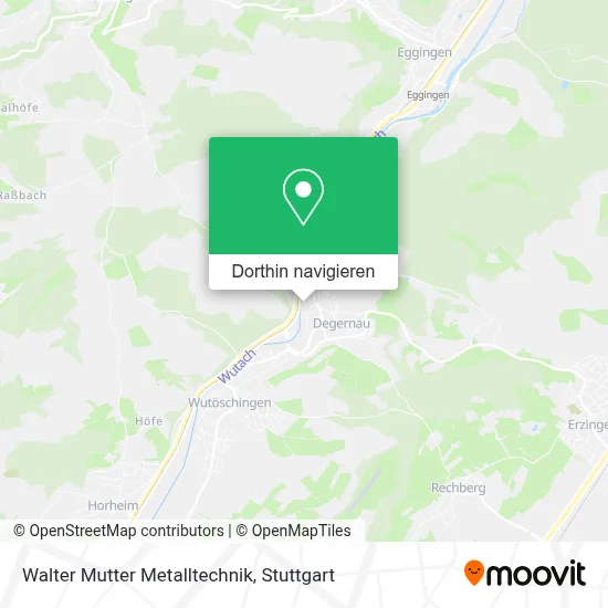Walter Mutter Metalltechnik Karte