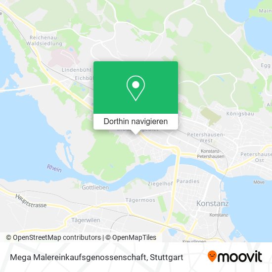 Mega Malereinkaufsgenossenschaft Karte