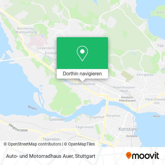 Auto- und Motorradhaus Auer Karte