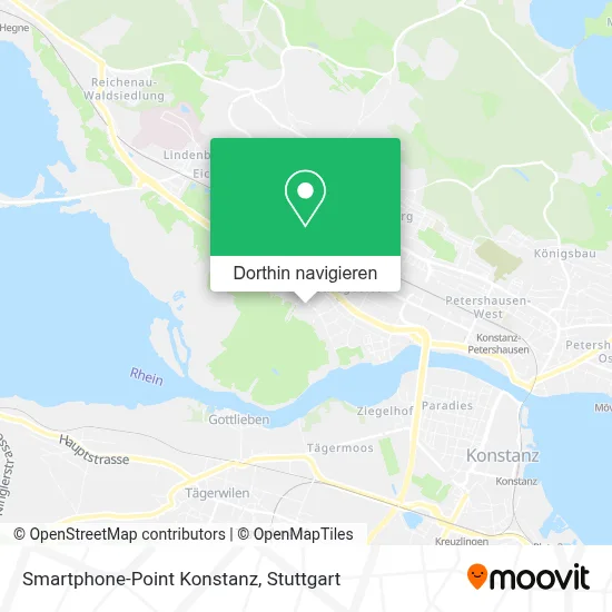 Smartphone-Point Konstanz Karte