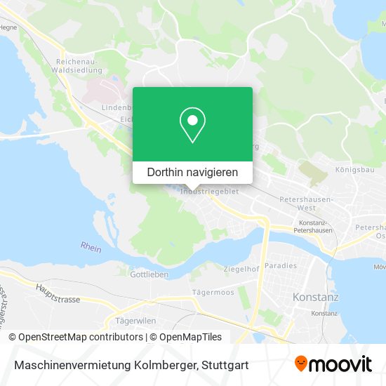 Maschinenvermietung Kolmberger Karte