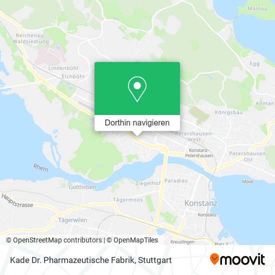Kade Dr. Pharmazeutische Fabrik Karte