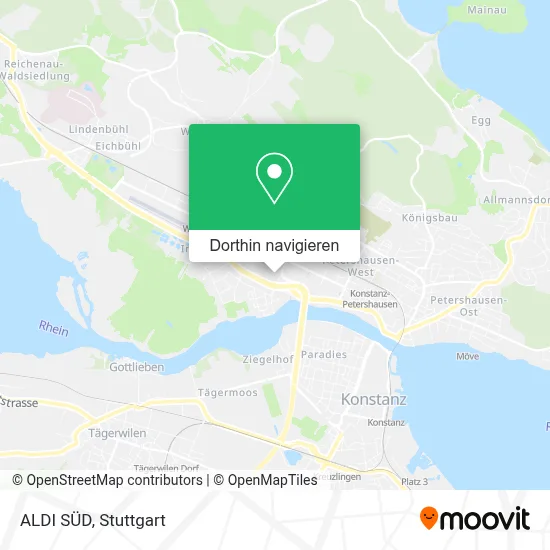 ALDI SÜD Karte