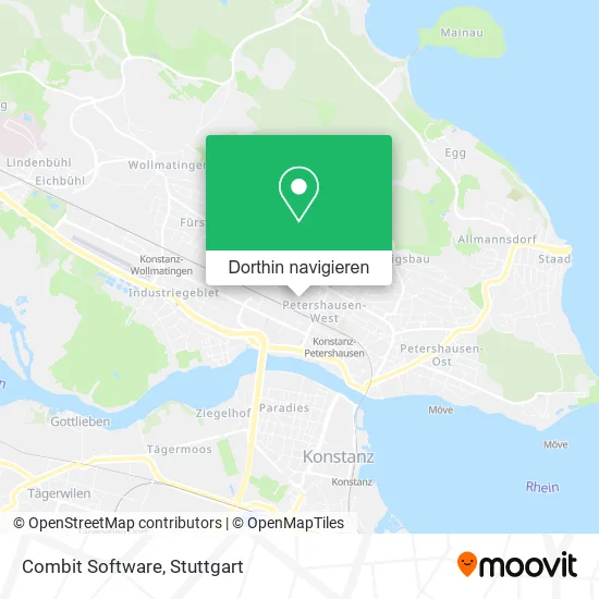 Combit Software Karte