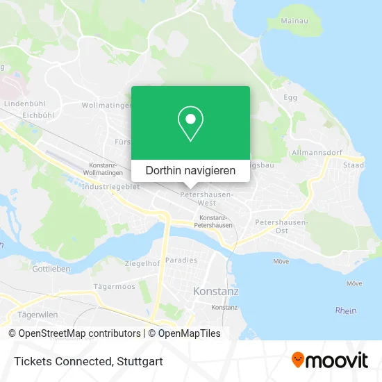 Tickets Connected Karte