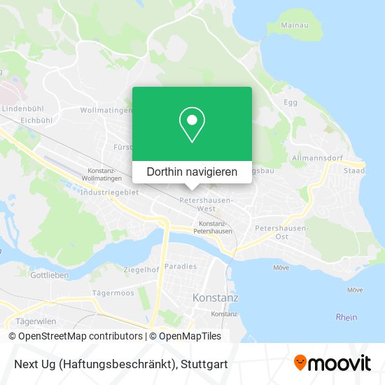 Next Ug (Haftungsbeschränkt) Karte