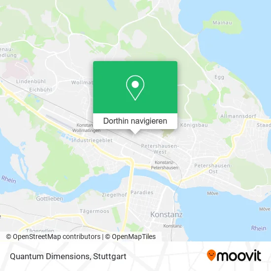 Quantum Dimensions Karte