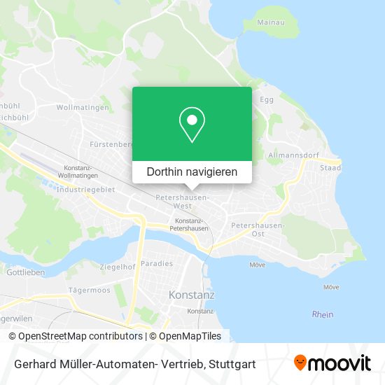Gerhard Müller-Automaten- Vertrieb Karte