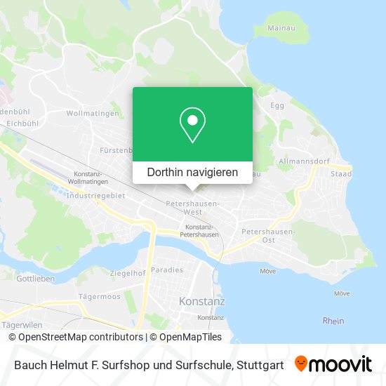 Bauch Helmut F. Surfshop und Surfschule Karte