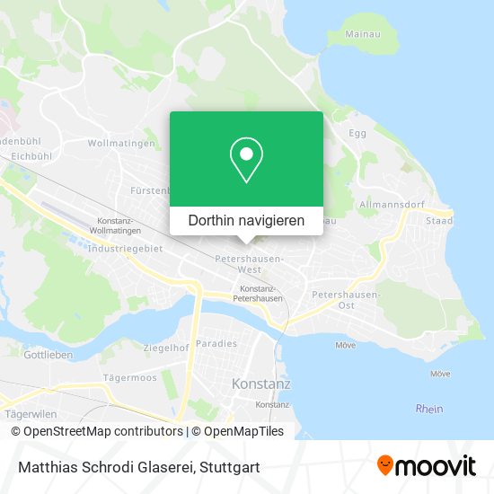 Matthias Schrodi Glaserei Karte