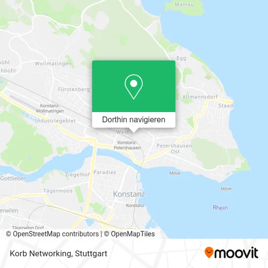 Korb Networking Karte