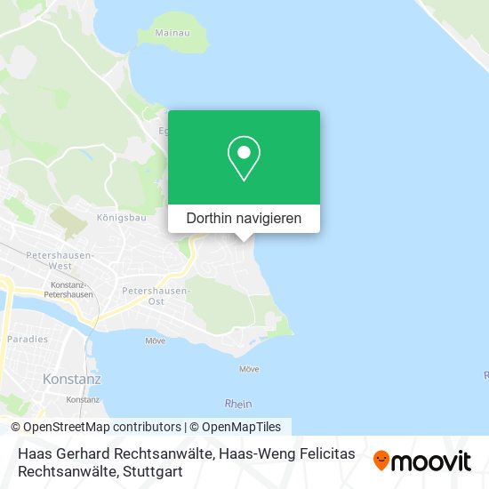 Haas Gerhard Rechtsanwälte, Haas-Weng Felicitas Rechtsanwälte Karte