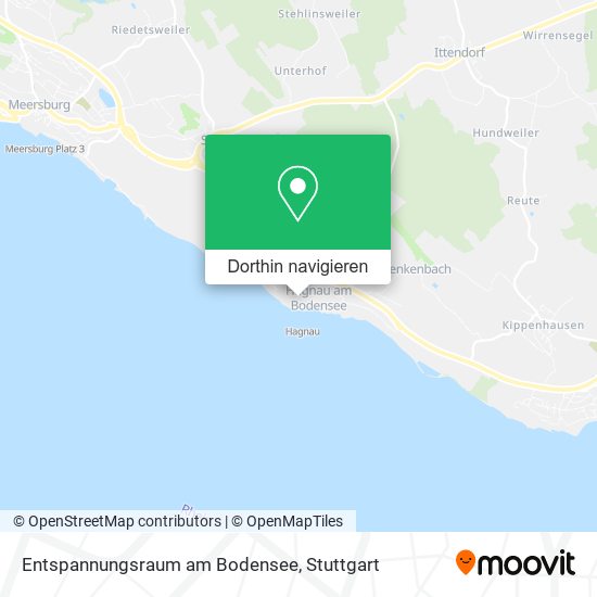 Entspannungsraum am Bodensee Karte