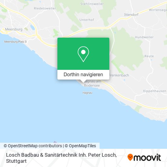 Losch Badbau & Sanitärtechnik Inh. Peter Losch Karte